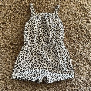 Cheetah Romper